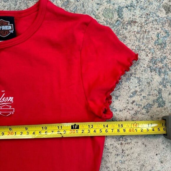 Harley Davidson Women’s Y2K Biker Shirt - Picture 3 of 4